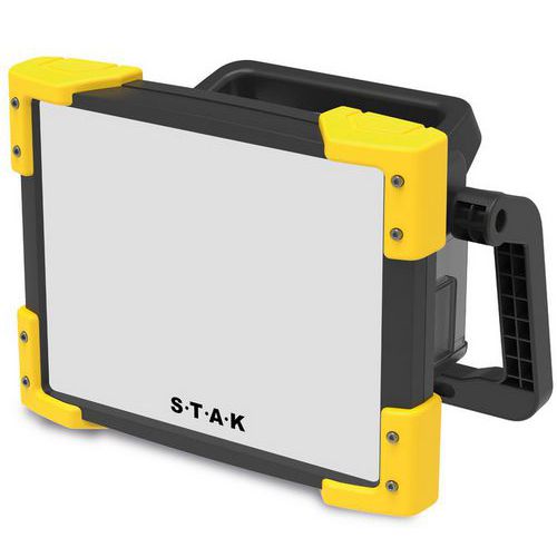 Stak - Projecteur X-BLAST PRO 5000 lm 45W - Rechargeable IP54 IK08 - Résistant aux chocs
