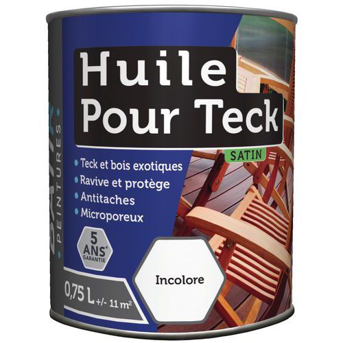 Peinture Huile Pour Teck Batir - 075 L