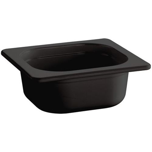 Bac Gastronorme 1/6 En Mélamine - Noir