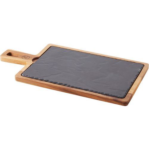 Support En Bambou Avec Poignée Pour Plateau Basalt