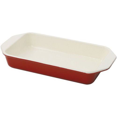 Plat à Rotir Le Chasseur - Rouge - 34x18 Cm