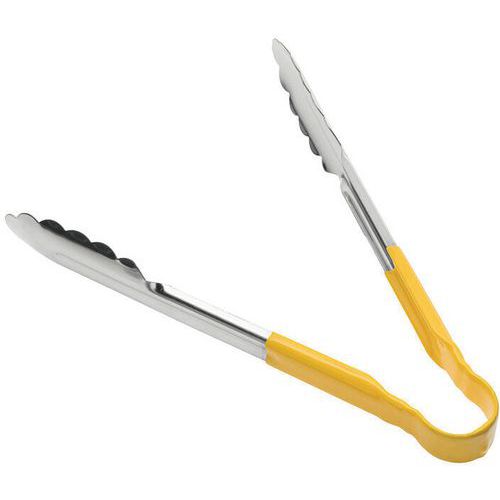 Pince Feuille De Chêne Inox - Jaune - 24 Cm