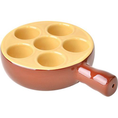 Poêlon à Escargots 6 Trous Terroir