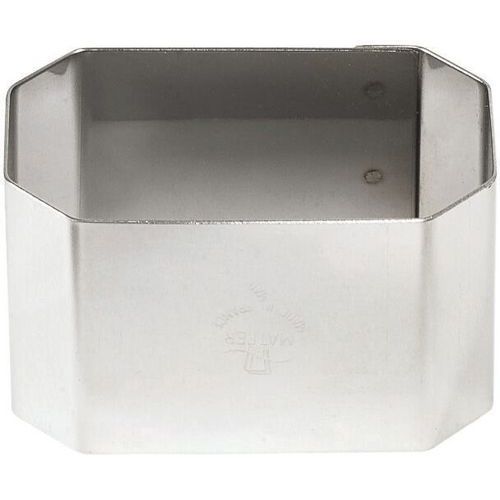 Nonnette Rectangle Vichy En Inox - Lot De 4 - 75x45x45 Cm