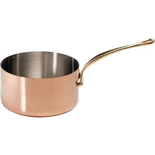 Casserole Inoxydable D160 - 16 Cm Extérieur En Cuivre