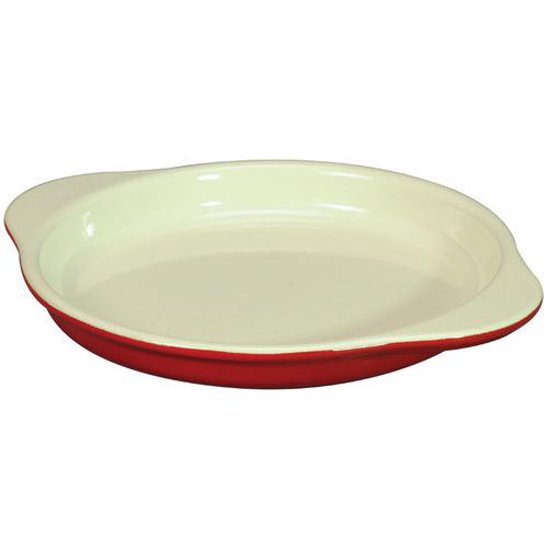 Plat à Oeuf En Fonte - 16 Cm - Rouge