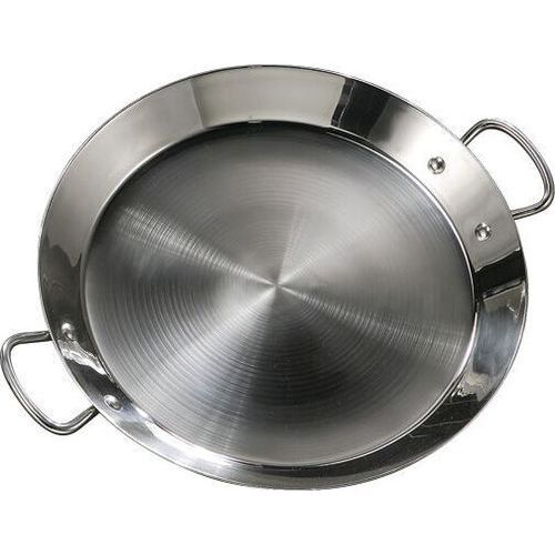 Plat à Paëlla En Inox - 40 Cm
