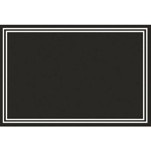 Ardoise En Pvc Noir - Lot De 10 - 12x8 Cm