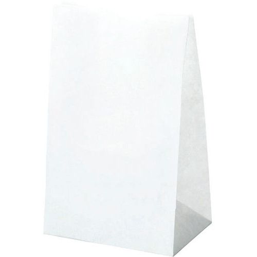 Sac Cabas En Papier Kraft - 150x280 Mm - Blanc