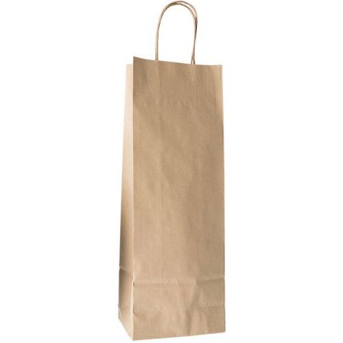 Sac Cabas En Papier Kraft - 140 X 400 Mm - Marron