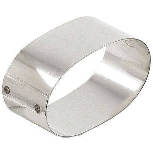 Nonnette Ovale En Inox - Lot De 4 - 7x4x3 Cm