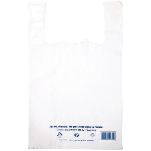 Sac Cabas En Polyéthylène - 140x480 Mm