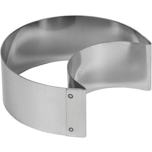 Forme lune En Inox - 110 Mm