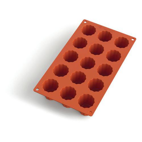 Plaque Silicone Pour 15 Cannelés Bordelais Gastroflex