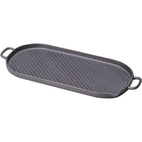 Grill Ovale à Anses - 53x23 Cm