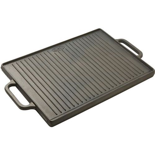 Planch Ou Grill Rectangulaire Réversible - 50x35 Cm