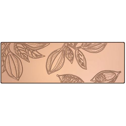 Plaque Chocolat Pour 2 Tablettes Motif Cabosse