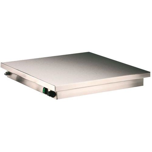 Plaque Chauffante En Inox - 60x60 Cm