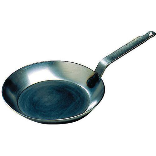 Poêle Ronde En Tôle Noire - 45 Cm