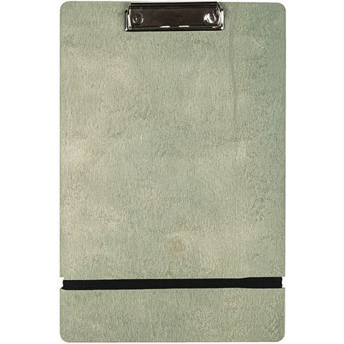 Porte-menu Avec Pince En Bois - Vert - Format A4