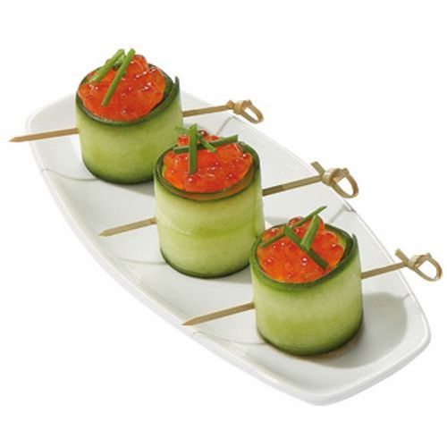 Plat Oblong Kayuko - 20x9cm