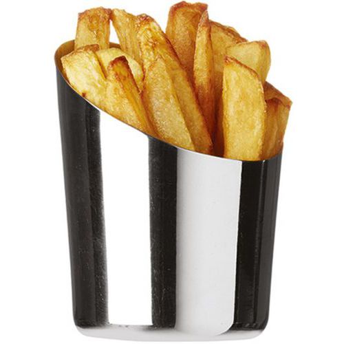 Pot à Frites à Bord Biseauté - Brossé - âŒ€ 85 Cm