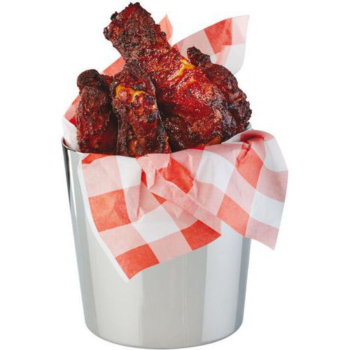 Pot à Frites à Bord Droit - Satiné - âŒ€ 85 Cm