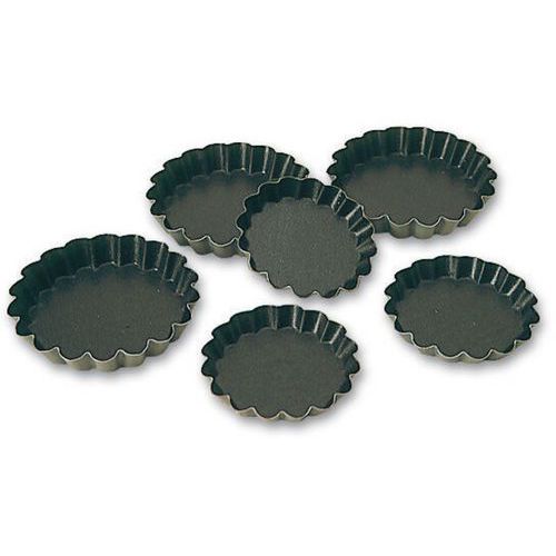 Moule à Tartelette Cannelée Exopan - Lot De 25 - 65 Cm