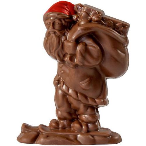 Plaque Chocolat De 2 Empreintes Pour Père Noël Baluchon