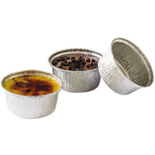 Moule à Crème En Aluminium - Lot De 1000 - 125 Cl