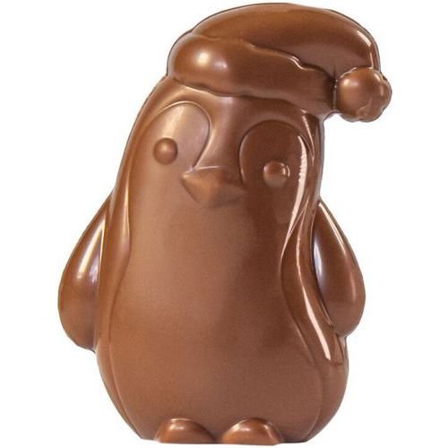 Plaque De 4 Empreintes Pour 2 Pingouins à Bonnet - 80mm