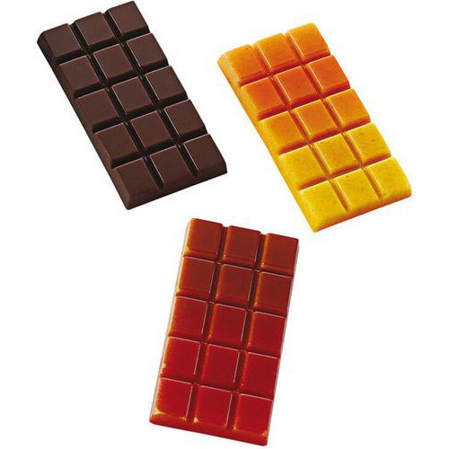 Plaque Chocolat Pour 12 Mini-tablettes