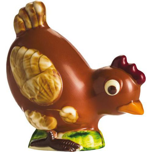 Plaque Chocolat De 2 Empreintes Pour Une Poulette