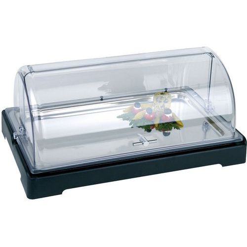 Présentoir Réfrigère Avec Bac 4 Pièces - 53 X 325 Cm