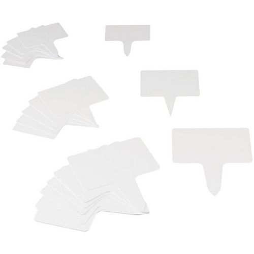 Étiquette Rectangle à Pique - Lot De 10 - 8x6 Cm