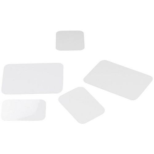 Étiquette Pvc Blanc - Lot De 10 - 7x5 Cm