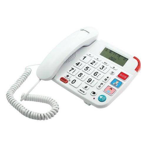 Téléphone Amplifié Dallas 20 Avec Grosses Touches - Geemarc
