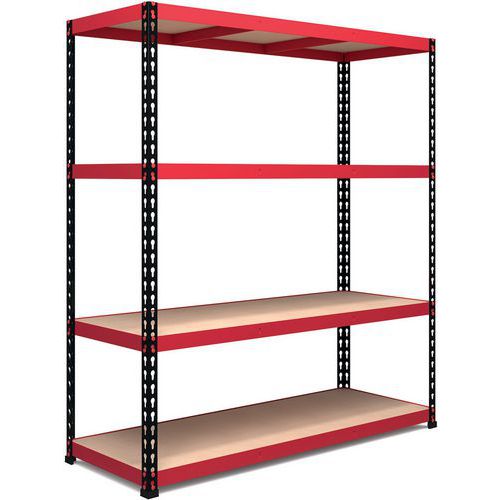 Rayonnage de garage RB Boss 400 kg 4 niveaux H x l x P 1980 x 1525 x 610 mm Rayonnage de garage RB Boss 400 kg 4 niveaux H x l x P 1980 x 1525 x 610 mm