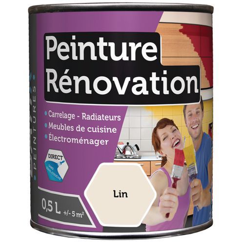 Peinture Renovation Satin Batir - 05l Lin