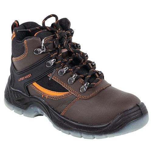Chaussure De Sécurité Haute Mustang S3 Fw69 Marron 48
