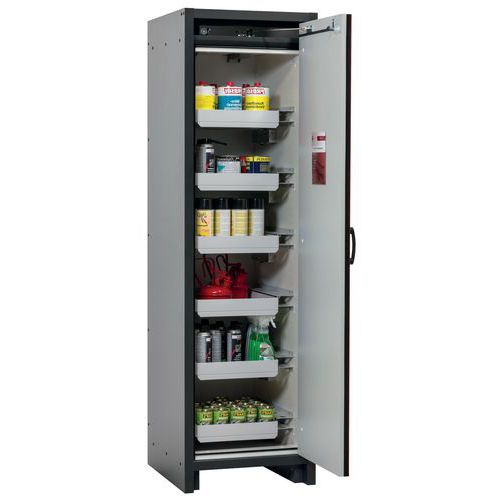 Armoire Sécurité Q-classic-30 Q30.195.056.r Gris/rouge