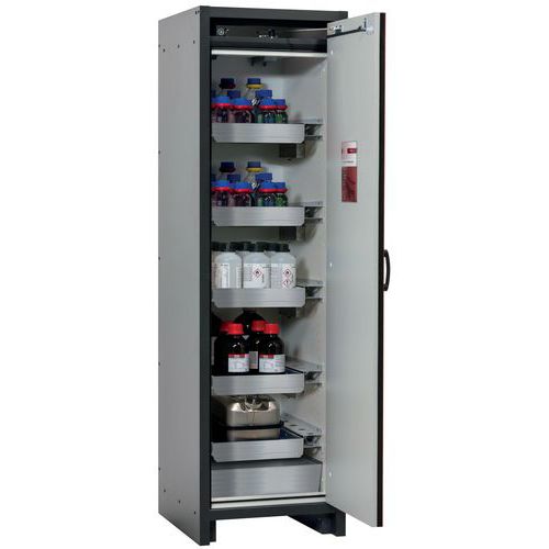 Armoire Sécurité Q-classic-30 Q30.195.056.r Gris/rouge