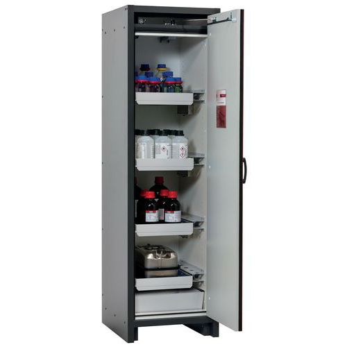 Armoire Sécurité Q-classic-30 Q30.195.056.r Gris/rouge