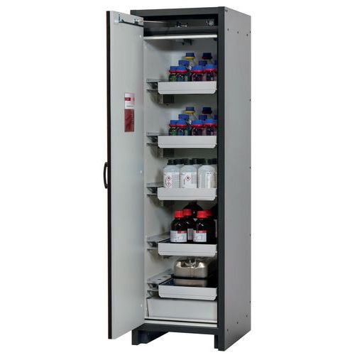 Armoire Sécurité Q-classic-30 Q30.195.056 Gris/rouge