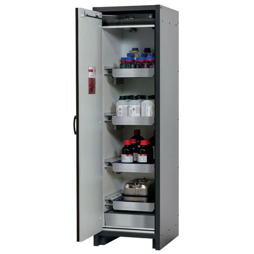 Armoire Sécurité Q-classic-30 Q30.195.056 Gris/rouge