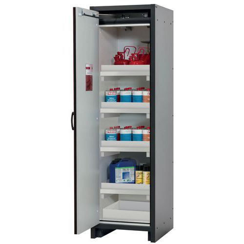 Armoire Sécurité Q-classic-30 Q30.195.056 Gris/rouge