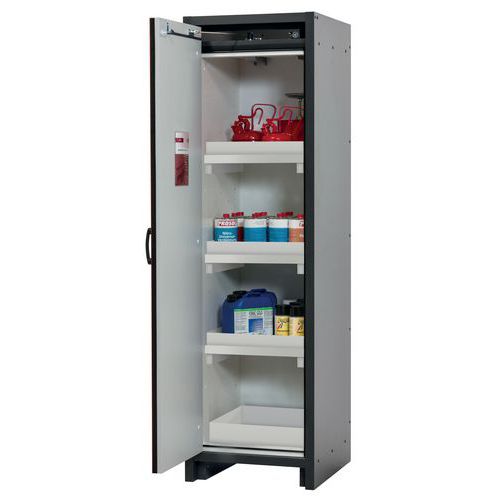 Armoire Sécurité Q-classic-30 Q30.195.056 Gris/rouge