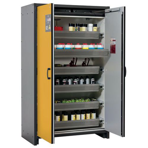 Armoire Sécurité Q-classic-30 Q30.195.116 Gris/jaune