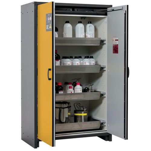 Armoire Sécurité Q-classic-30 Q30.195.116 Gris/jaune