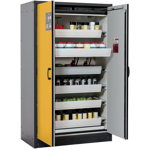 Armoire Sécurité Q-classic-30 Q30.195.116 Gris/jaune